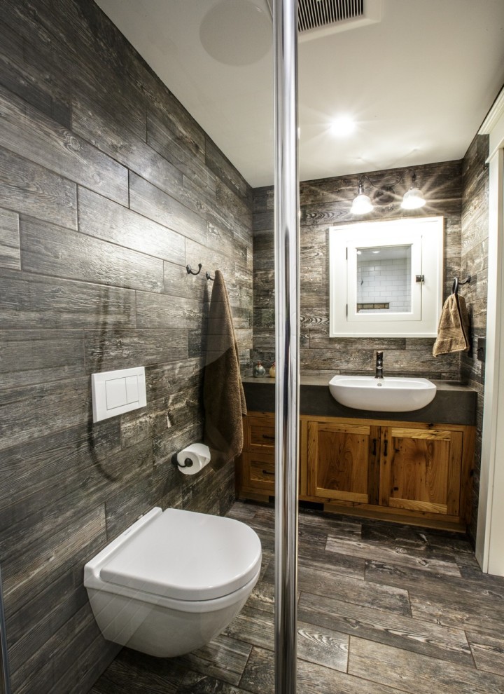 Farmhouse bathroom bathroom designed by Adrienne Dorig Leland Farmhouse bathroom bathroom designed by Adrienne Dorig Leland