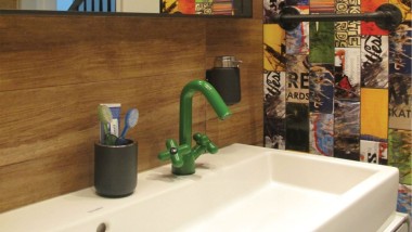 Kids' bathroom designed by Coco Kanakis