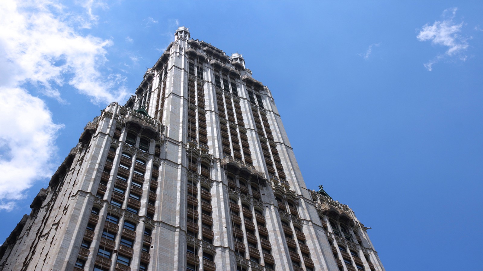 Front Facade of Woolworth Building, Manhattan, New York City