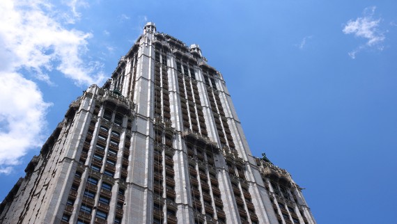 Front Facade of Woolworth Building, Manhattan, New York City Front Facade of Woolworth Building, Manhattan, New York City