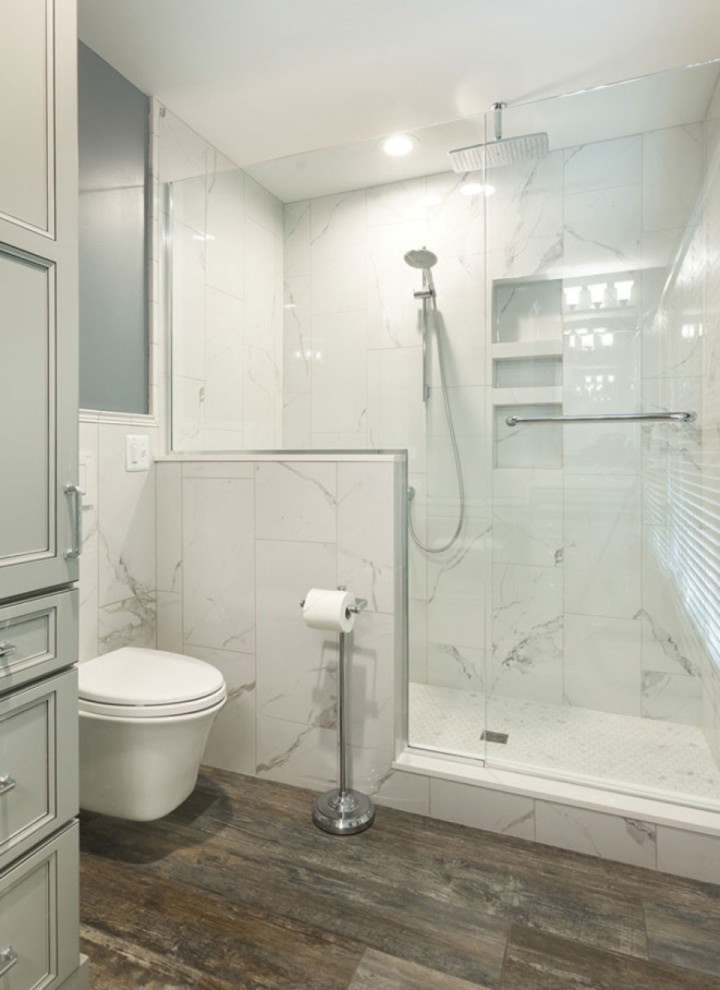 Troy, Michigan bathroom remodel by Ronda Ballard using Geberit in-wall toilet system Troy, Michigan bathroom remodel by Ronda Ballard using Geberit in-wall toilet system