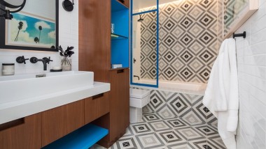 San Clemente bathroom remodel by designer Kim Holt