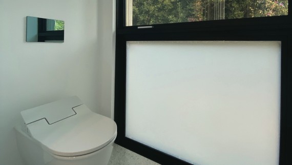 Bridge House Bathroom with Geberit In-Wall System Bridge House Bathroom with Geberit In-Wall System