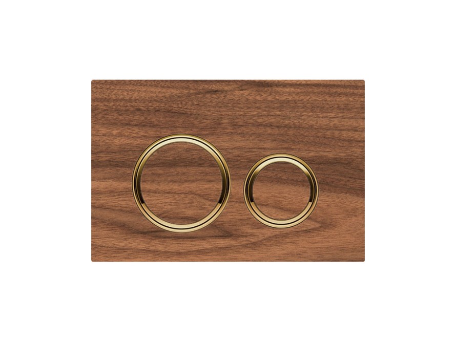 Sigma50 Round Flushplate with Bronze Detailing