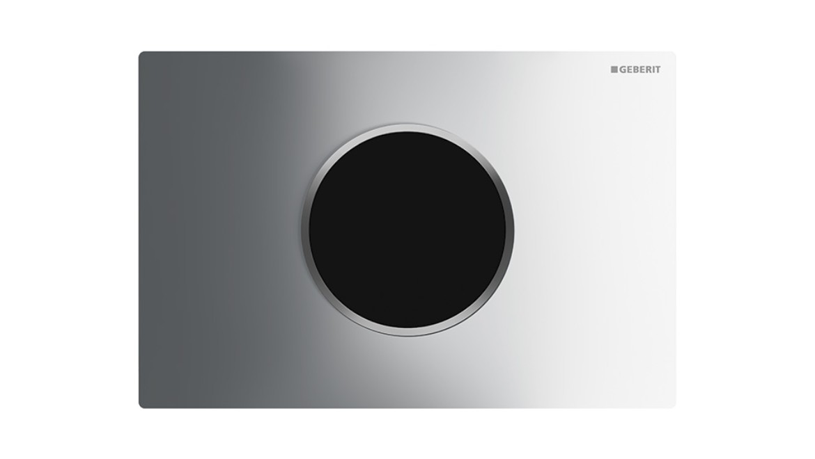 Sigma10 touchless flush plate