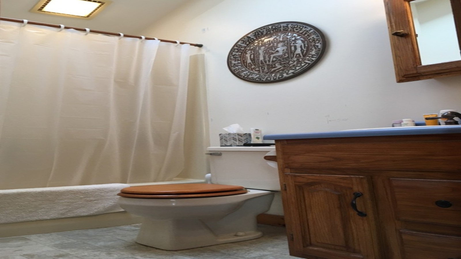 Redesign and Renovated "Ski House," Bathroom designed by Kristina and Terry Itameri-Kinter