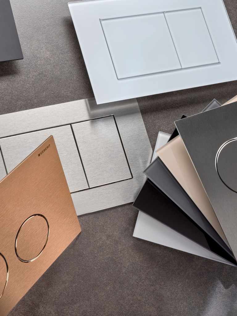 Sigma40 Square Flush Plates | Geberit | Geberit USA