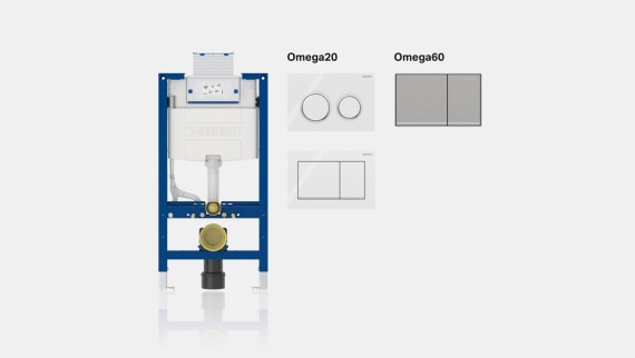 Geberit Omega flushing system Geberit Omega flushing system