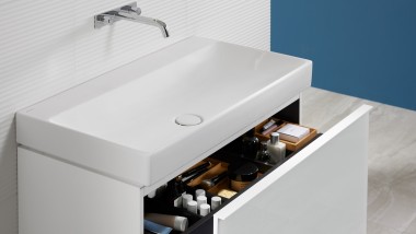 Geberit Mix & Match washbasin area with drawer insert