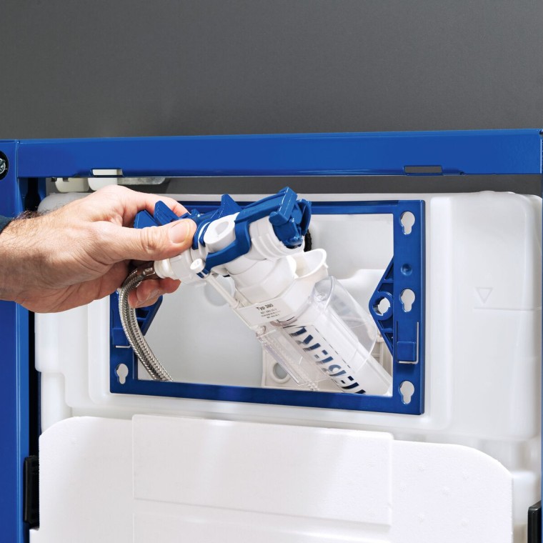 Geberit type 212 flush valve for easy installation and removal Geberit type 212 flush valve for easy installation and removal