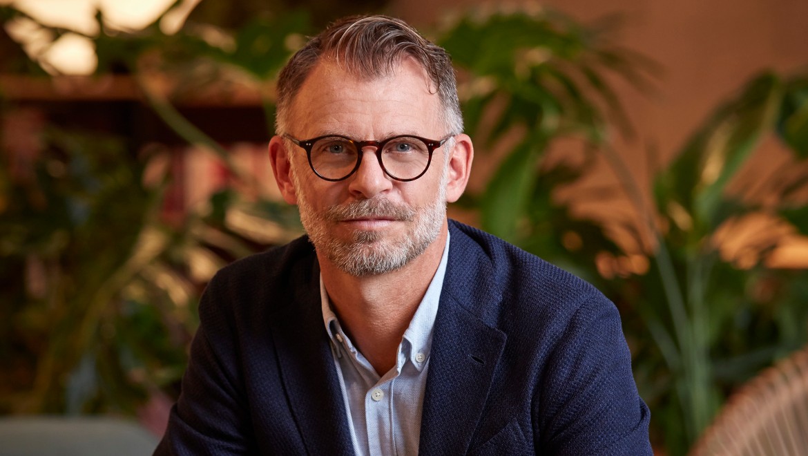 Portrait of Swiss Architect Andrin Schweizer (©Judith Stadler & André Uster) 
