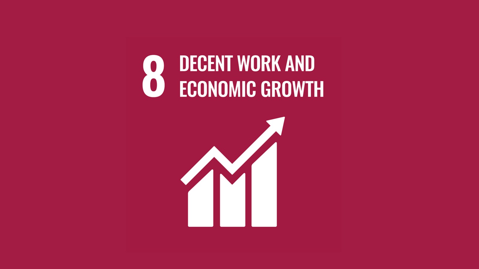 United Nations Goal 8 "Decent Work and Economic Growth"