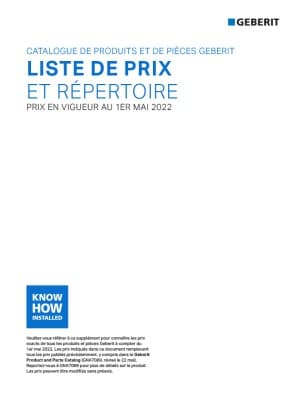 Liste de Prix et Répertoire Liste de Prix et Répertoire