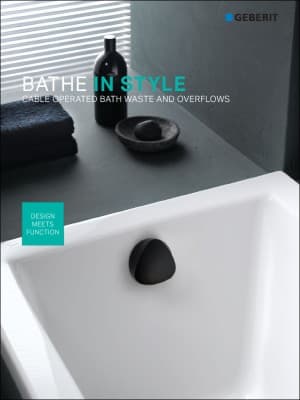 Bathe in Style: Cable-Operated Bath Waste & Overflows Bathe in Style: Cable-Operated Bath Waste & Overflows