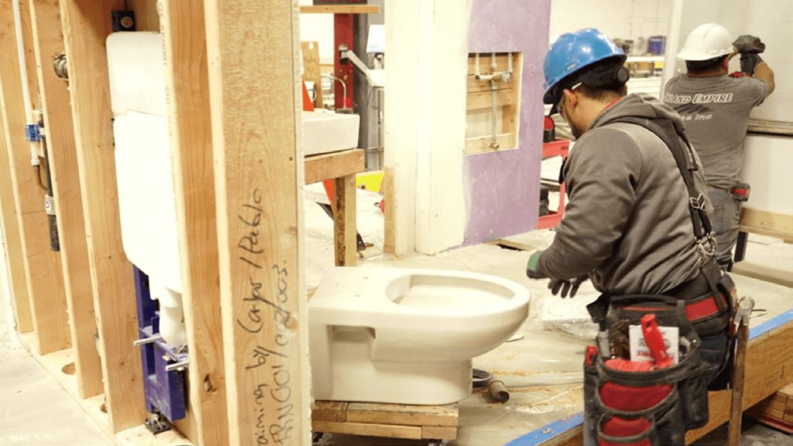 Installing a Geberit system in Impact Housing Installing a Geberit system in Impact Housing