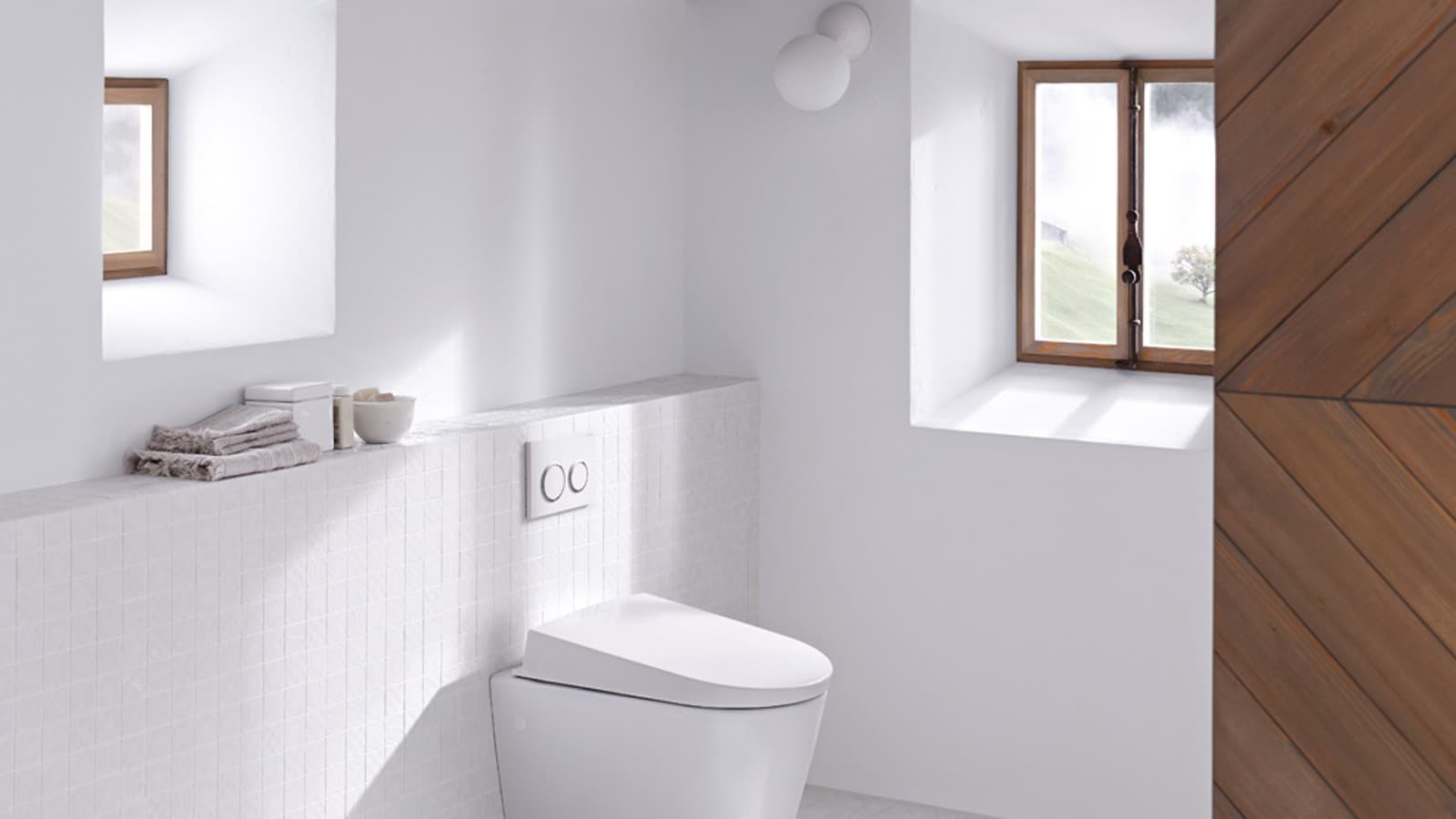 Omega20 in Mediterranean style bathroom Omega20 in Mediterranean style bathroom