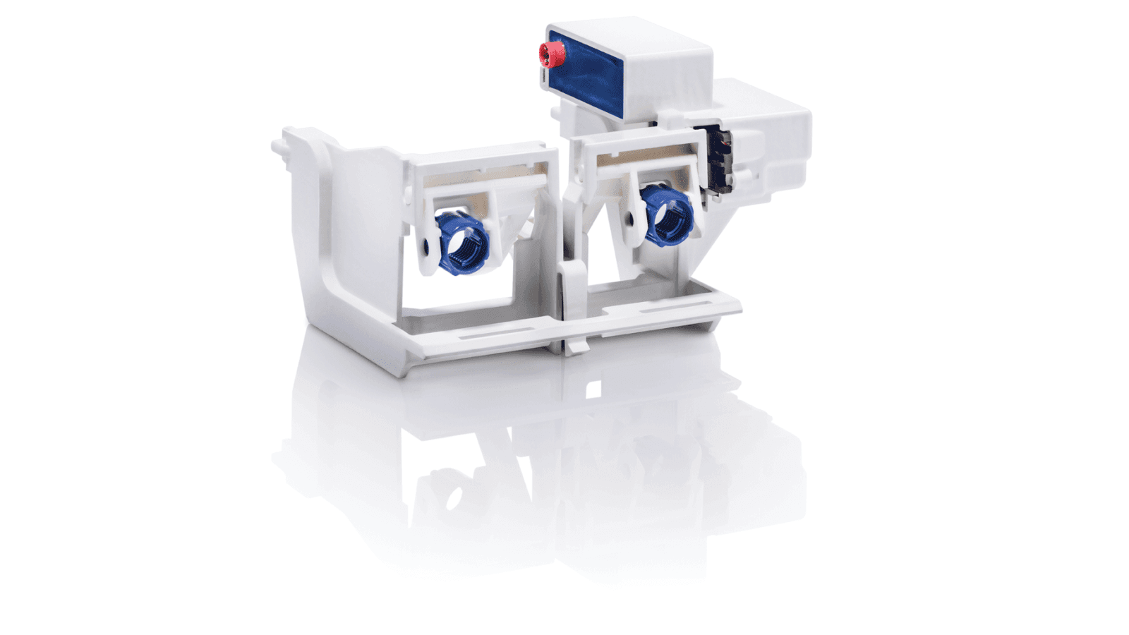 Sigma01 flush plate in brass galvanized finish Sigma01 flush plate in brass galvanized finish